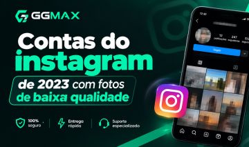 [PROMOÇÃO] Contas de 2023 do INSTAGRAM com fotos de baixa qualidade