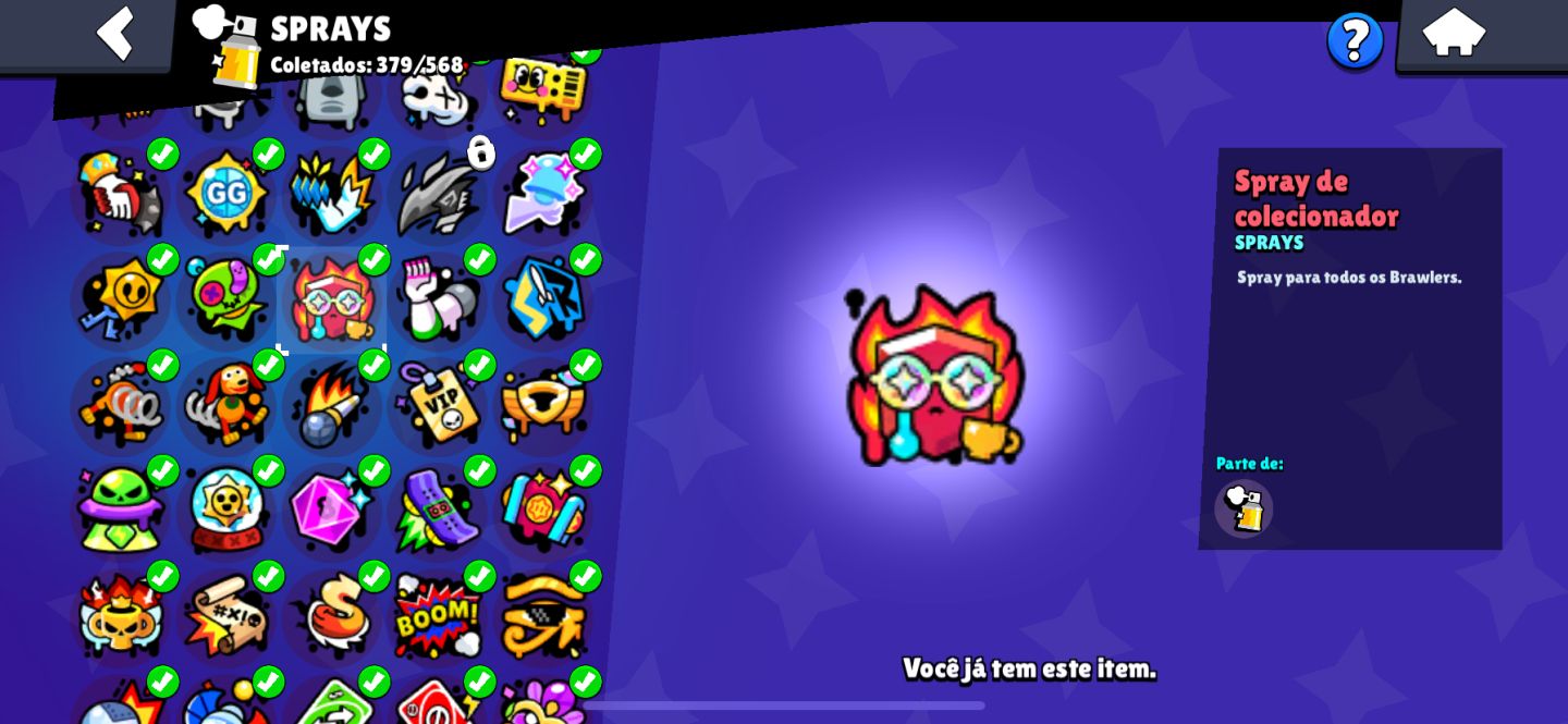 Conta de Brawl Stars | 3 Prestígios | Mestre | 120K Troféus | 106 Brawlers