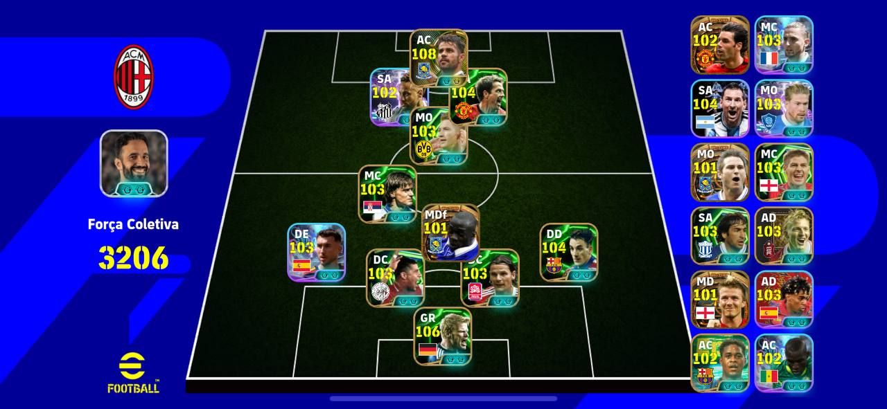 CONTA COMPLETINHA! DIEGO COSTA + NEY BLITZ + OWEN + STOJKOVIC E+++!