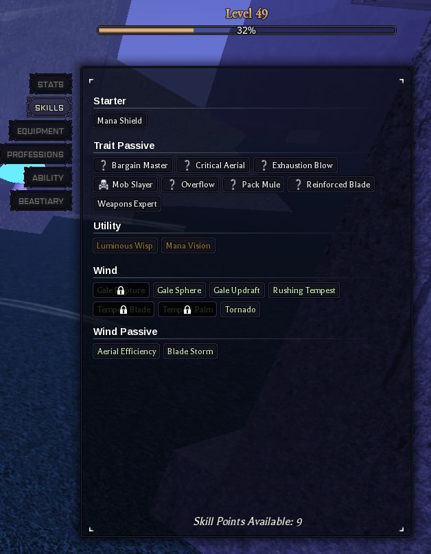 Conta Clover RPG, DEMON 1% , Familia epic, LVL 49, Magia Vento TIER S