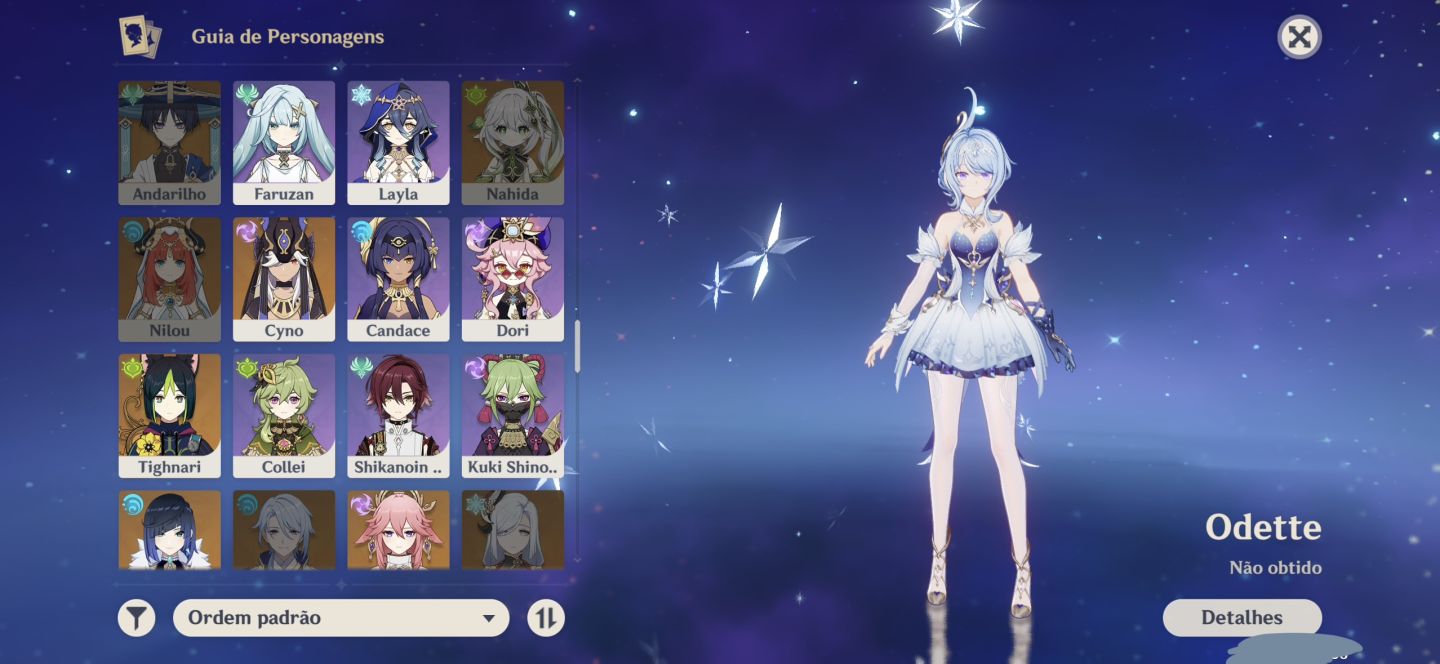 Genshin | 28 5 + 9 Armas 5 | Columbina, Zibai, Mavuika, Furina + Xiao C1