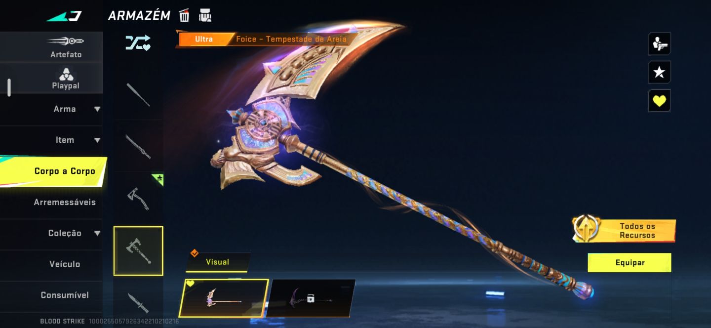 (Pra sair rapido) conta blood-strike, 5 eternas, 5 passes, Conta via netease