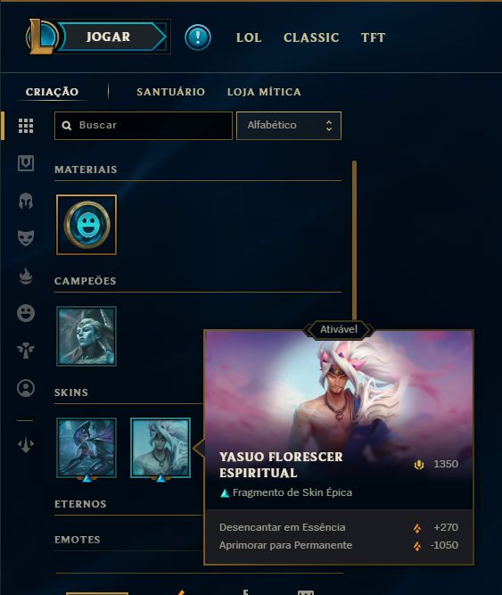 SKIN LENDÁRIA ZED GALANTE + [ DIAMANTE 3 COM 60% DE WIN RATE ] + [ TROCA NICK ]