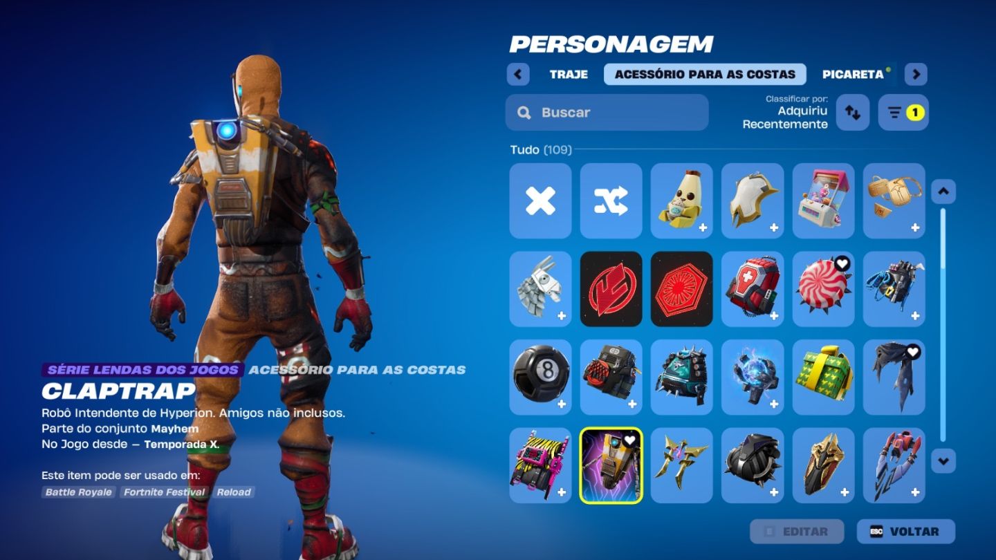 Conta Fortnite com Salve o mundo, itens e skins raras, 1400 Vbucks, varios jogos