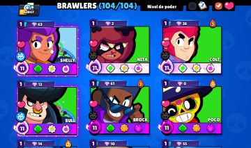 CONTA MAXIMIZADA DE BRWAL STARS | tudo Full todos os Brwalers.