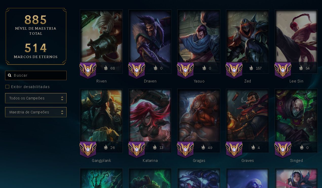 CONTA LOL +TFT + VALORANT LVL 765 - SKINKS NO LOL E VALORANT preço a combinar
