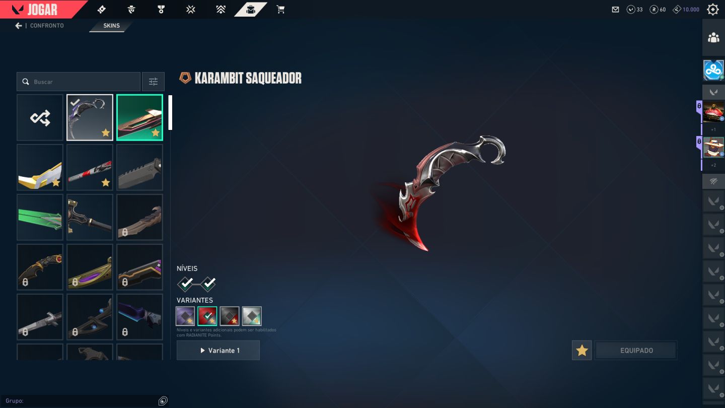 CONTA R$1100 GASTOS FULL ACESSO MUITAS SKINS E SUPORTE 24H