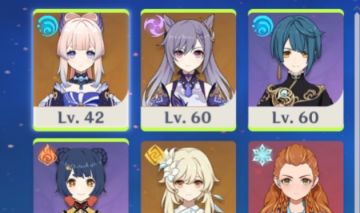 Conta Genshin AR43 com Kokomi, Keqing e Aloy