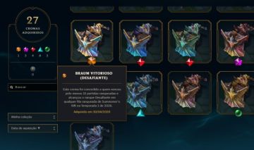 Contas com diversos elos para smurfar ou ser sua MAIN !