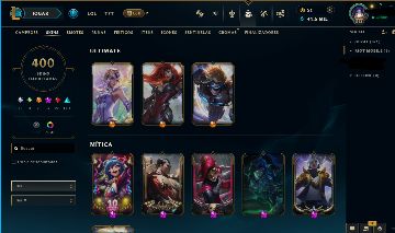 CONTA DIMA 4 - 400 SKINS - FULL CHAMPION - LVL 545 - FULL ACESSO