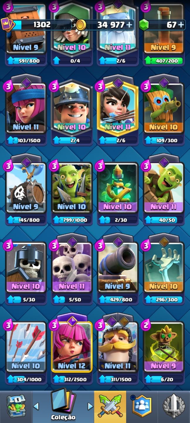 CONTA DE CLASH ROYALE (MELHOR PREÇO DA GGMAX)