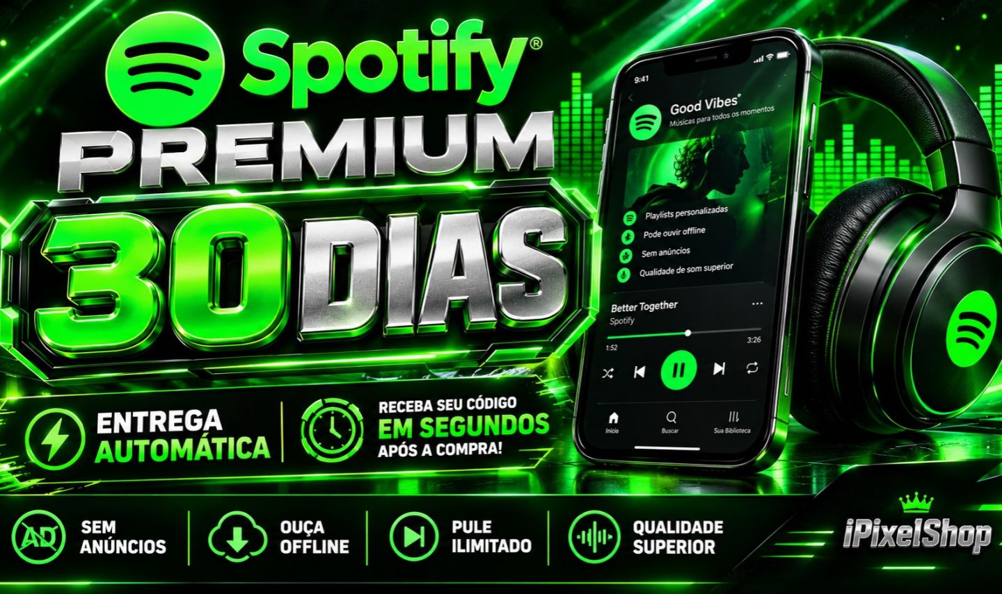 SPOTIFY PREMIUM INDIVIDUAL 30 dias | CONTA COMPLETA | ENTREGA AUTOMÁTICA