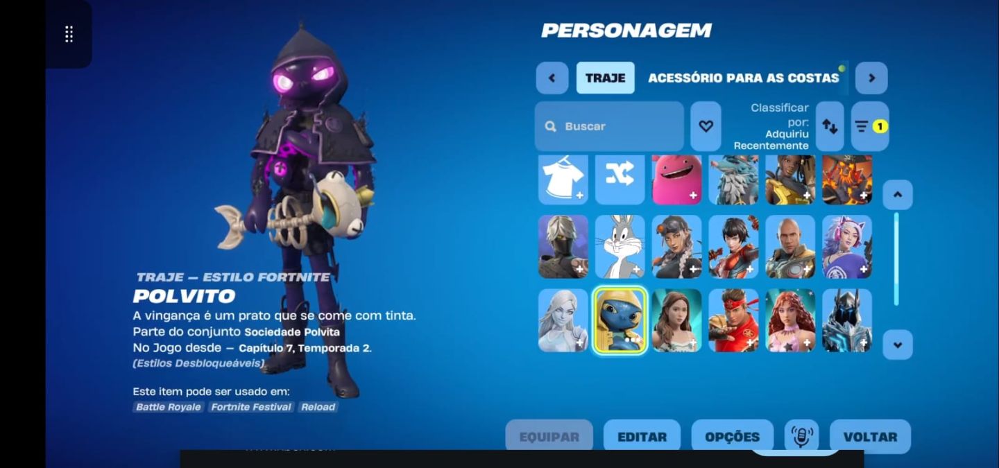 CONTA FORTNITE TOP! +SKINS EXCLUSIVAS (POLVITO, PERNALONGA, THE ROCK), ASAS-DELT