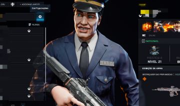 Conta de warzone com vidro estelar, vários pacotes da loja e prestigio 8