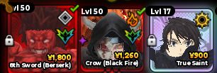 CONTA ANIME EXPEDITIONS COM 3 UNBOUND + SECRETS SHINY +2,5K TRAIT