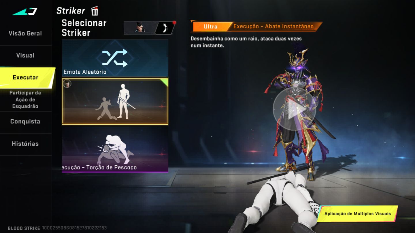 CONTA BLOODSTRIKE | INICIANTE COM ETERNA | UZI ETERNA | ZERO ETERNO | KATANA