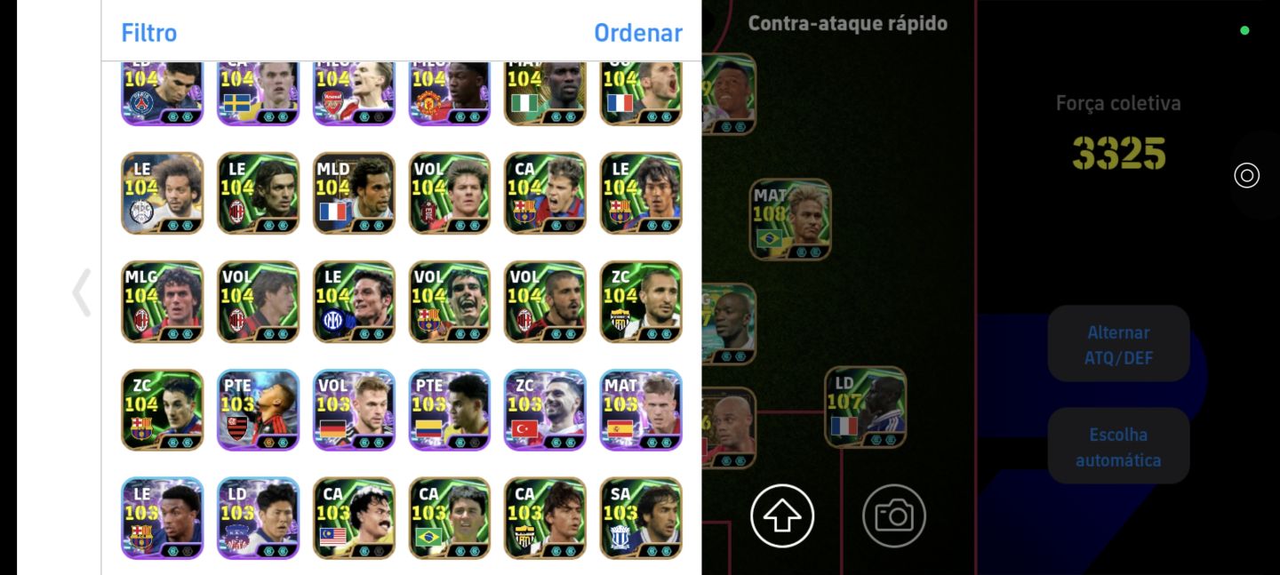 A conta mais completa do Efootball