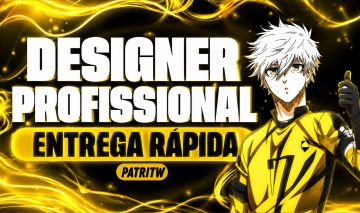 Designer Profissioal - Faço Logos, Post Instagram, Thumbnails, Entre Outros