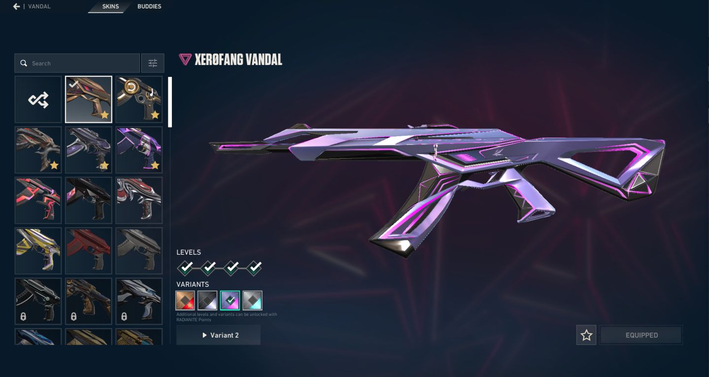 Conta de Valorant (Dono único) | Nível 301 | Peak Asc 2 | Full Acesso com Skins