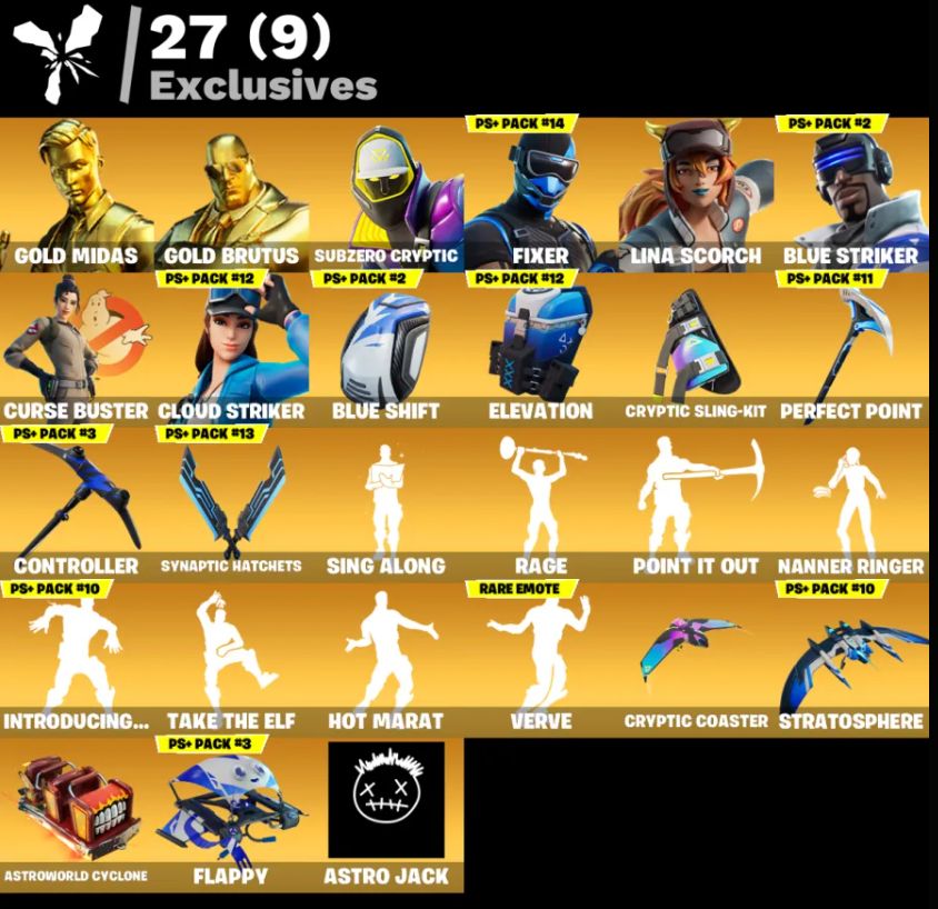 CONTA DE FORTINITE PRA IR RAPIDO COM 98 SKINS C/ BLUE STRIKER CALAMITY E MUITO++