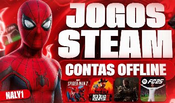 JOGOS DA ATUALIDADE > CONTAS STEAM OFFLINE PC[ENTREGA AUTOMÁTICA]