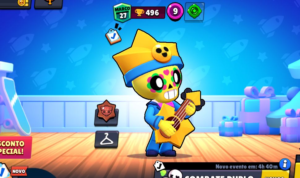 CONTA BRAWL STARS ( PASSE 3,4,5) E MAIS PASSES CONTA RARA +80 BRAWLERS
