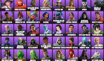 Conta Fortnite 58 Skins | Superman, Marty McFly, Toph Beifong