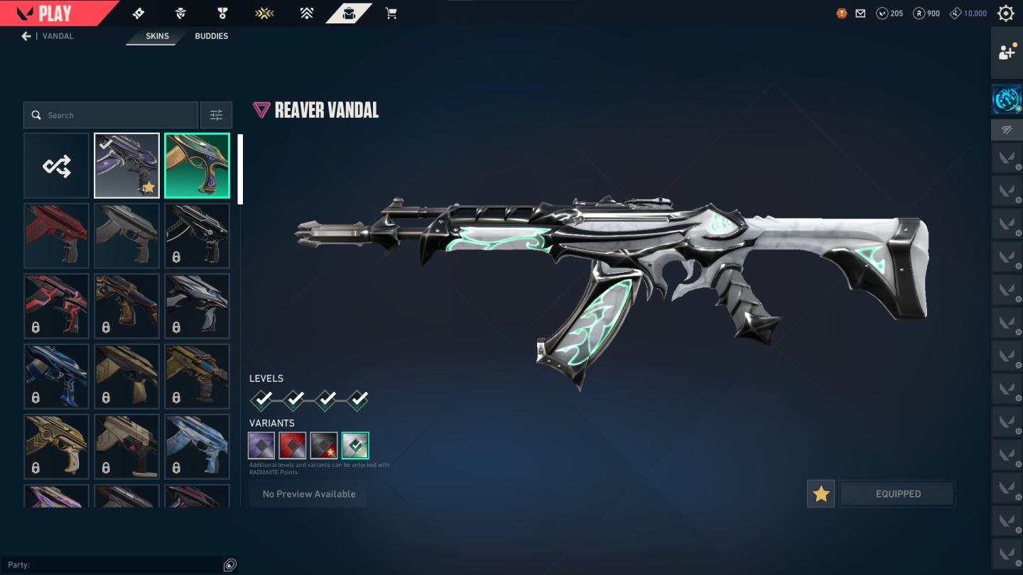 Contas Ascendente com Vandal Saqueadora + 2 Skins de Faca + Card Vct Leviatã FA