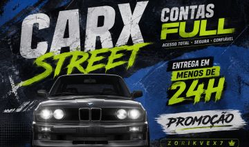 CARX STREET PREMIUM - CONTAS FULL ACCESS ENTREGA EM MENOS DE 24 HORAS