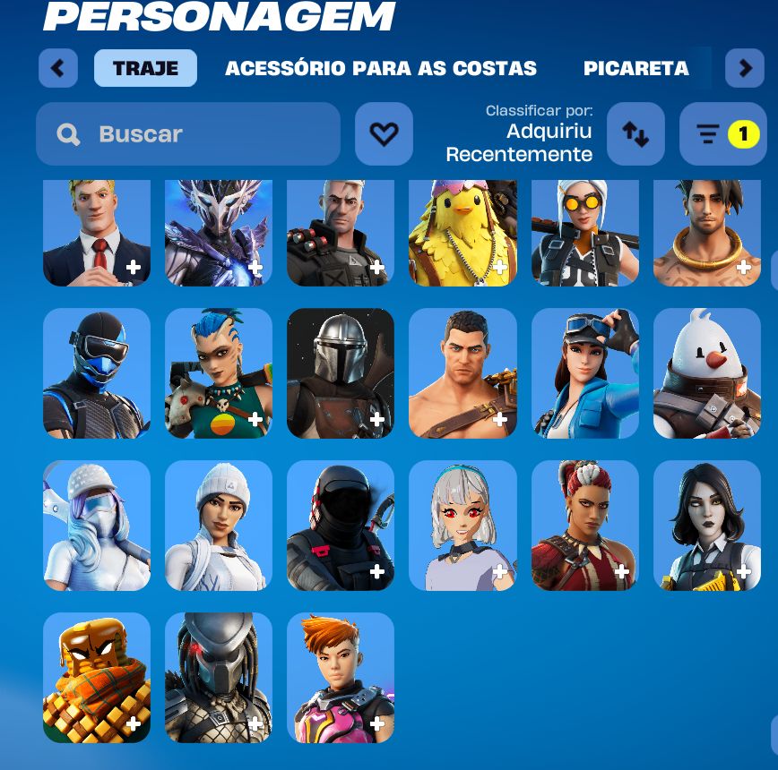 Conta fortinite com machado leviata e algumas Skins raras