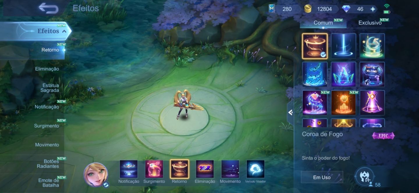 CONTA MOBILE LEGENDS