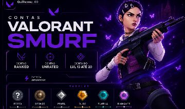 CONTA VALORANT SMURF (LEVEL 20, UNRANKED, RANKS) > ENTREGA AUTOMÁTICA [PROMOÇÃO]