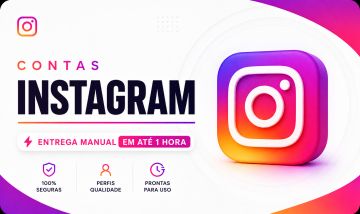 [ALTA QUALIDADE] CONTAS INSTAGRAM ANTIGAS E NOVAS - ENTREGA RÁPIDA