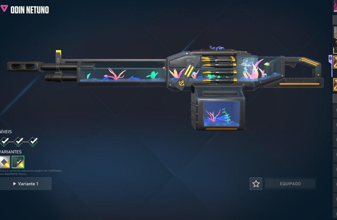 Conta Gold 3 muitas skins Premium