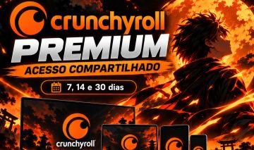 Crunchyroll Premium | 7, 14 ou 30 Dias | Acesso Compartilhado