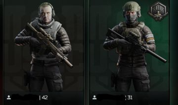 Conta Tarkov + Tarkov Arena, PvP zone: level 42, PvP season: level 31