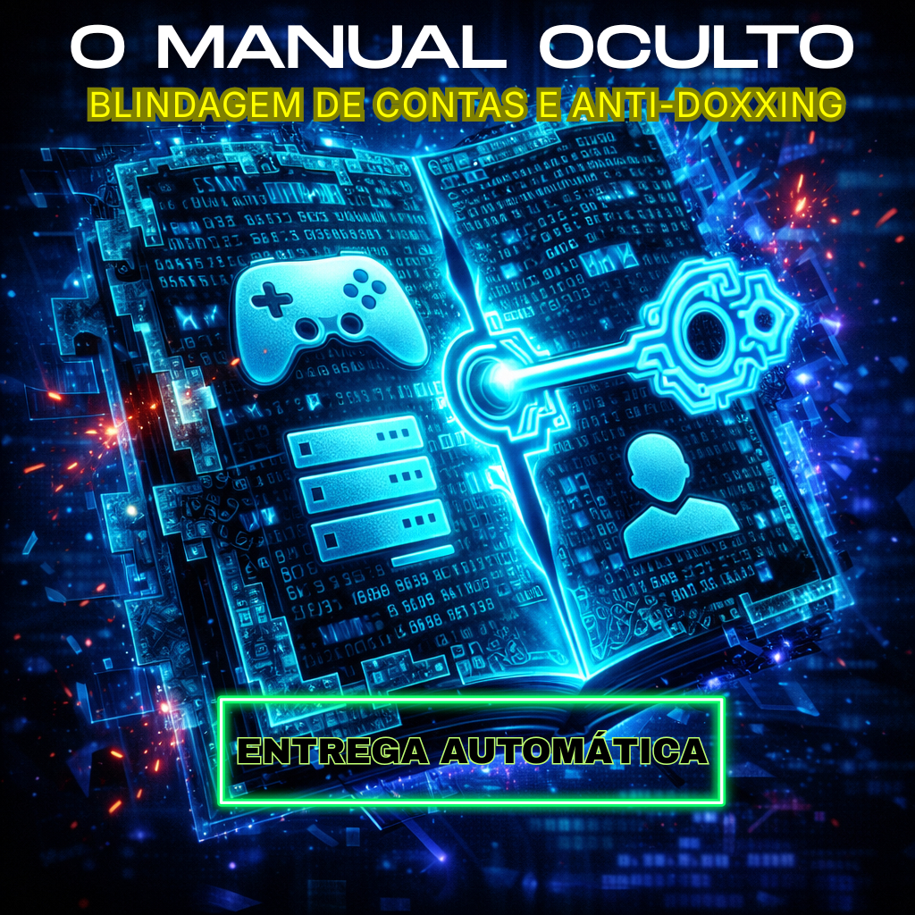O MANUAL OCULTO: BLINDAGEM DE CONTAS E ANTI-DOXXING