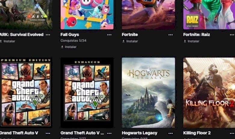 Conta epic gta + ark (+jogos)