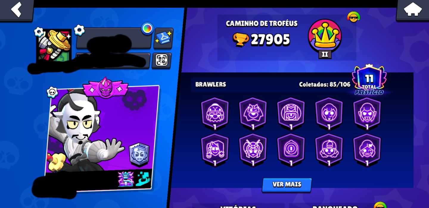 CONTA BRAWL STARS 27K CUSTO BENEFÍCIO
