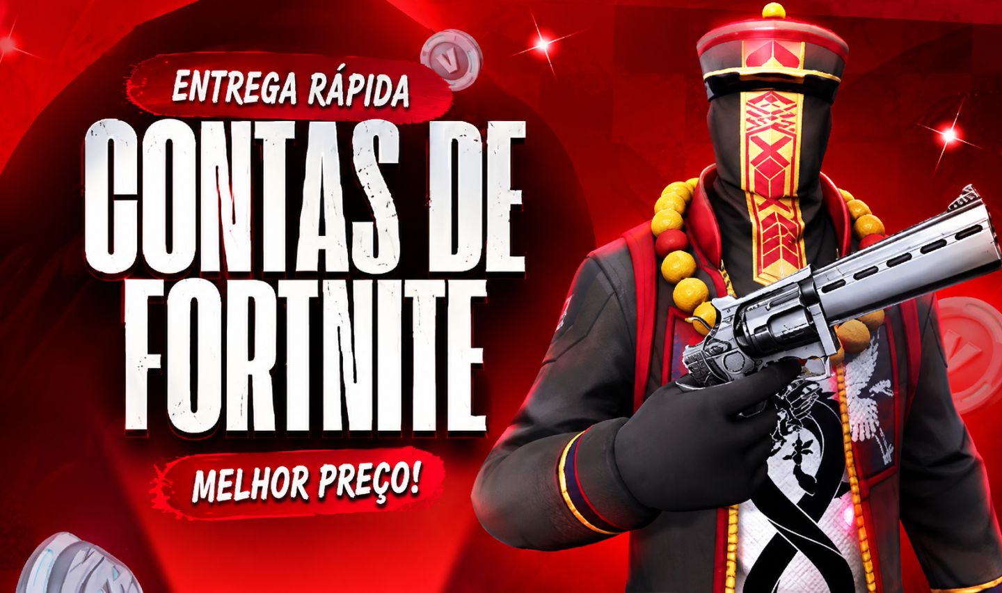CONTA FORTNITE + DE 120 SKINS | SKINS RARAS DE PASSE E LOJA! SKINS DE PARCERIA!