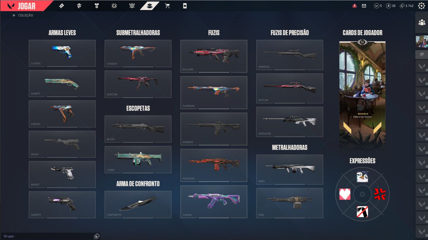 CONTA COM VANDAL SUBLIME + PHANTOM GAIA + SHERIFF SINGULARIDADE + FACA ZEROFANG