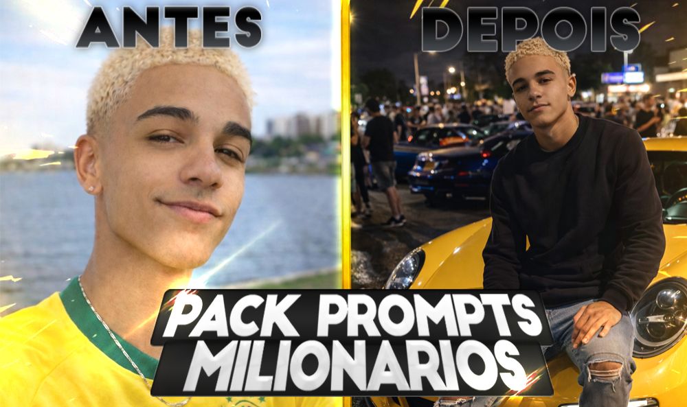 MEGA PACK PROMPTS PARA FICAR MILIONARIO FACIL - ENTREGA AUTOMATICA