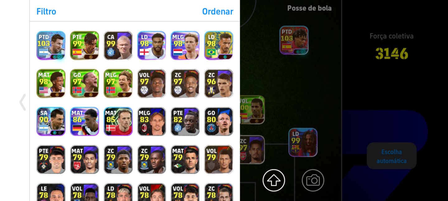 CONTA EFOOTBALL FORÇA COLETIVA 3146
