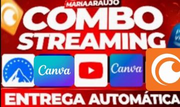 HULU+ESPN+YOUTUBE PREMIUM+TNT SPO+PARAMOUNT+CRUNCHYROL+PRIME+ ENTREGA AUTOMATIC