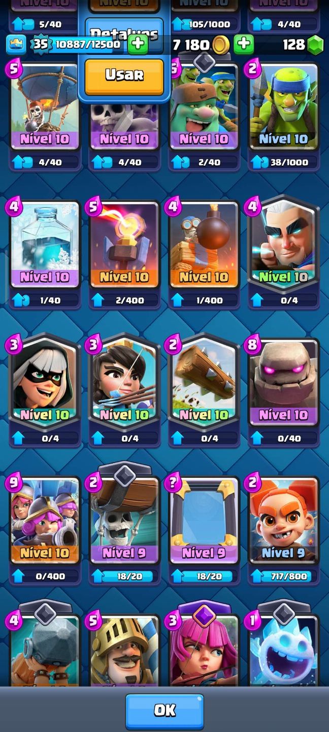 Conta | Clash Royale - 7 Anos Ativa e 7.5k de Troféus//Detalhes na Descrição