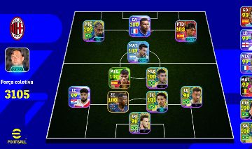 CONTA EFOOTBALL 2026 INSANA! MESSI 103 + YAMAL 103 + CRUYFF TÉCNICO !!