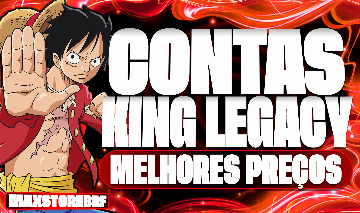 CONTAS KING LEGACY + LVL MAX + ESPADAS RARAS + [ENTREGA AUTOMÁTICA]