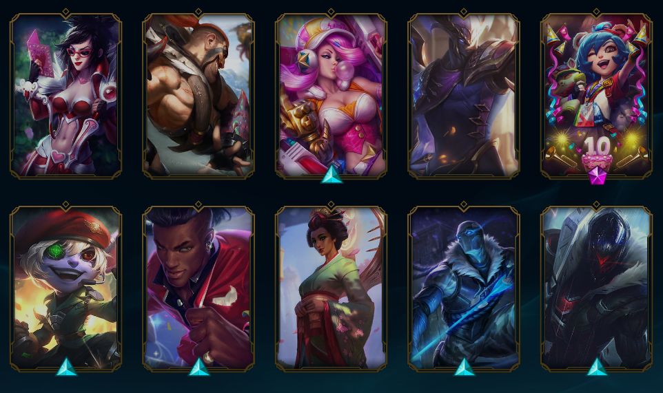 Conta LoL Diamante 4 38 PDL - 165 SKINS