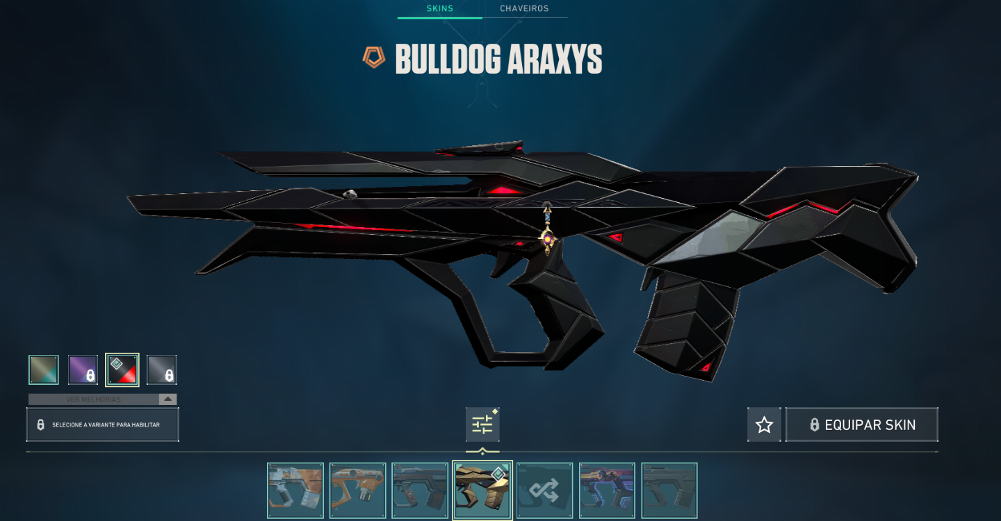 Conta valorant ex imortal 2 com várias skins queridinha pela comunidade.