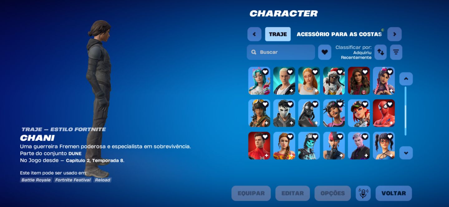 Conta de FORTNITE mt op e boa para começar no competitivo